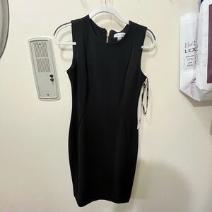 Black work dress